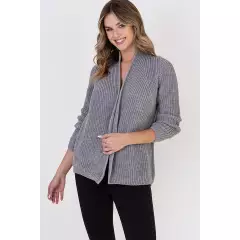 Sweter Kardigan Model SWE120 Grey - MKM