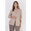 Sweter Kardigan Model SWE120 Beige - MKM