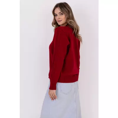 Sweter Damski Model SWE315 Red - MKM