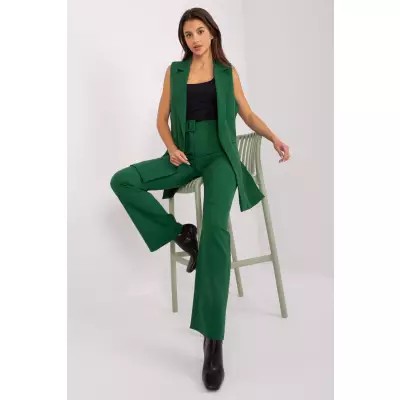 Spodnie Komplet Model DHJ-KMPL-5069.16X Dark Green - Italy Moda