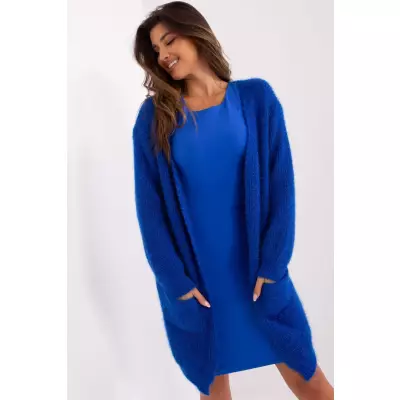 Sweter Kardigan Model DHJ-SW-1009.09P Cobalt - Italy Moda