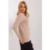 Sweter Damski Model AT-SW-232901.25X Dark Beige - AT