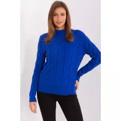 Sweter Damski Model AT-SW-2235.00P Cobalt - AT