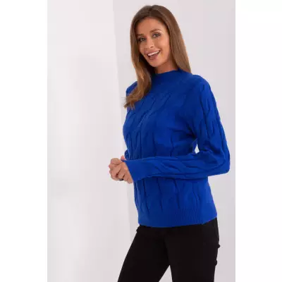 Sweter Damski Model AT-SW-2235.00P Cobalt - AT