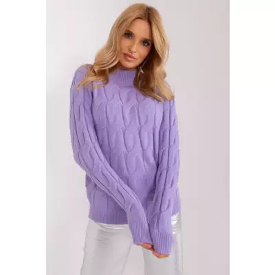 Sweter Damski Model AT-SW-2235.00P Light Violet - AT