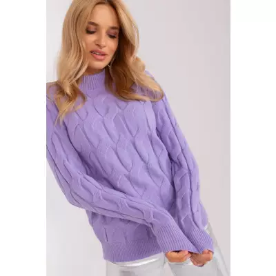 Sweter Damski Model AT-SW-2235.00P Light Violet - AT