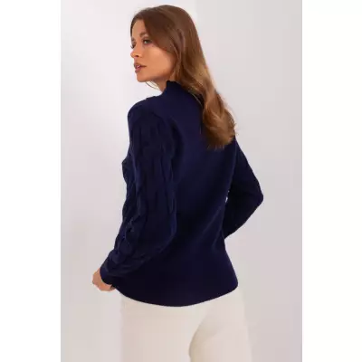 Sweter Damski Model AT-SW-2235.00P Navy - AT