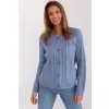 Sweter Damski Model AT-SW-2346-2.99P Dirty Blue - AT