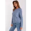 Sweter Damski Model AT-SW-2346-2.99P Dirty Blue - AT