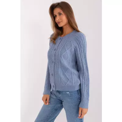 Sweter Damski Model AT-SW-2346-2.99P Dirty Blue - AT