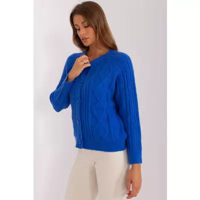 Sweter Damski Model AT-SW-2346-2.99P Cobalt - AT