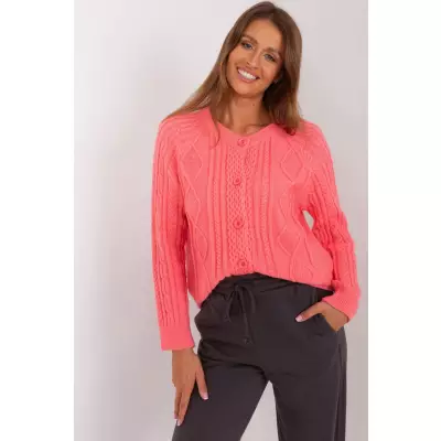 Sweter Damski Model AT-SW-2346-2.99P Coral - AT