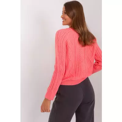 Sweter Damski Model AT-SW-2346-2.99P Coral - AT