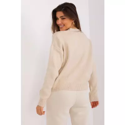 Sweter Damski Model BA-SW-0279.71P Beige - Badu