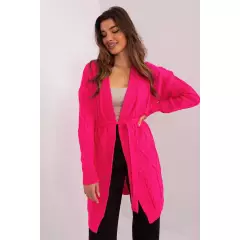 Sweter Kardigan Model BA-SW-8009-1.84P Fluo Pink - Badu