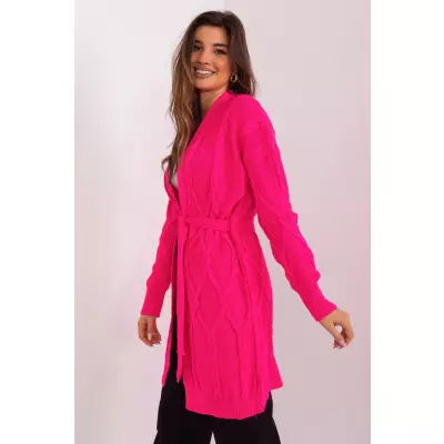 Sweter Kardigan Model BA-SW-8009-1.84P Fluo Pink - Badu