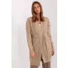 Sweter Kardigan Model BA-SW-8009-1.39P Dark Beige - Badu