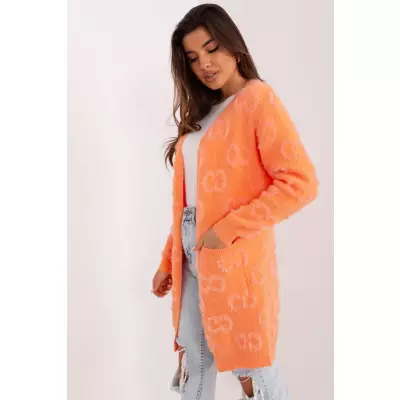 Sweter Kardigan Model AT-SW-234502.38X Orange - AT