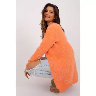 Sweter Kardigan Model AT-SW-234502.38X Orange - AT