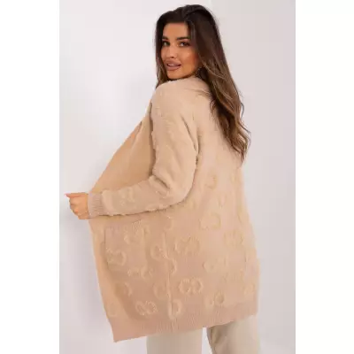 Sweter Kardigan Model AT-SW-234502.38X Beige - AT