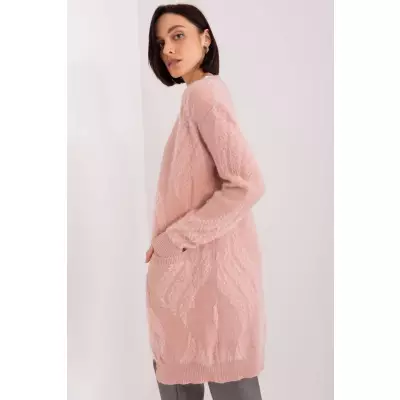 Sweter Kardigan Model AT-SW-234501.00P Light Pink - AT