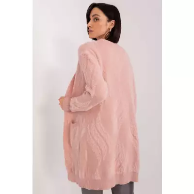 Sweter Kardigan Model AT-SW-234501.00P Light Pink - AT