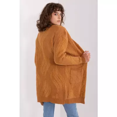 Sweter Kardigan Model AT-SW-234501.00P Camel - AT