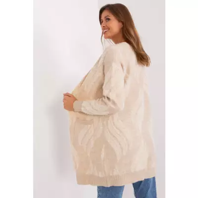 Sweter Kardigan Model AT-SW-234501.00P Light Beige - AT