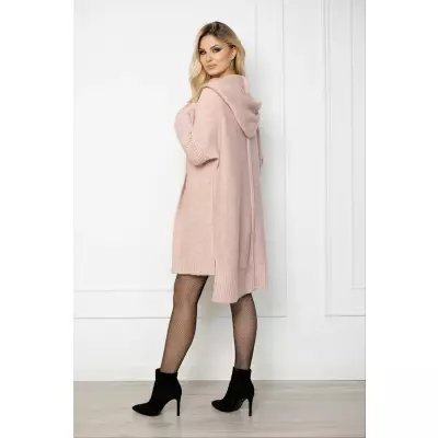 Sweter Kardigan Model 70043 Dirty Pink - PeeKaBoo