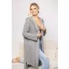 Sweter Kardigan Model 70043 Grey - PeeKaBoo