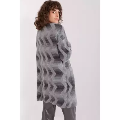 Sweter Kardigan Model AT-SW-234701.34 Grey - AT