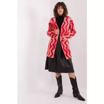 Sweter Kardigan Model AT-SW-234701.34 Red - AT