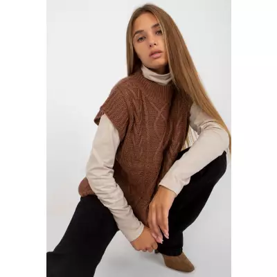 Sweter Model D90027W90785B2 Brown - Sublevel