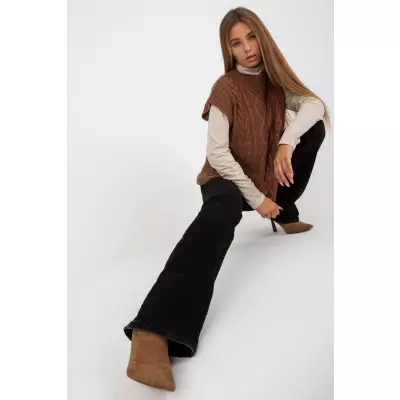 Sweter Model D90027W90785B2 Brown - Sublevel