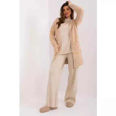 Sweter Kardigan Model AT-SW-234503.00P Beige - AT