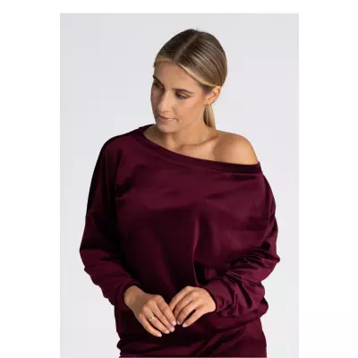 Bluza Damska Model M968 Bordo - Figl