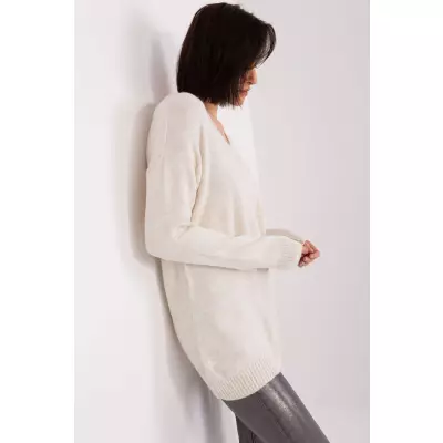 Sweter Damski Model TO-SW-1810.26P Light Beige - Rue Paris