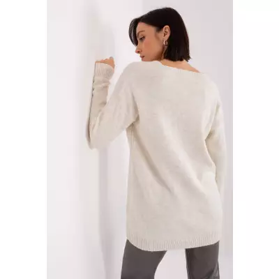 Sweter Damski Model TO-SW-1810.26P Light Beige - Rue Paris