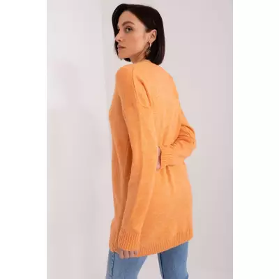 Sweter Damski Model TO-SW-1810.13 Light Orange - Rue Paris