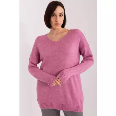 Sweter Damski Model TO-SW-1810.07 Light Violet - Rue Paris