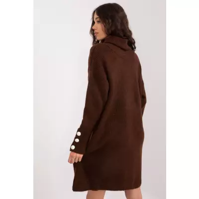 Sukienka Model BA-SK-0152.94P Dark Brown - Badu