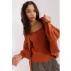 Sweter Komplet Model BA-KMPL-8019.20 Dark Orange - Badu