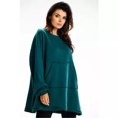 Bluza Damska Model M335 Bottle Green - Infinite You