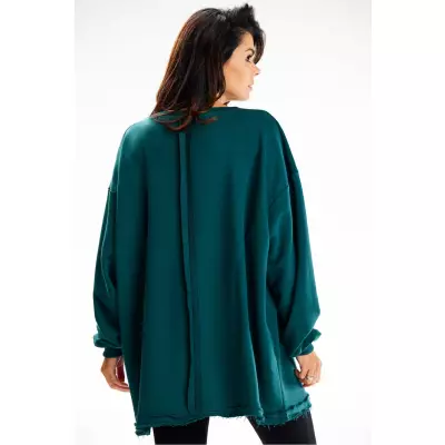 Bluza Damska Model M335 Bottle Green - Infinite You