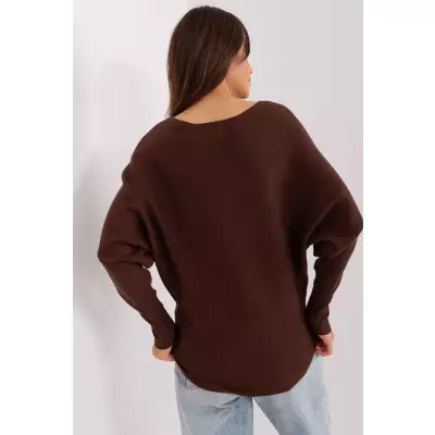 Sweter Damski Model PM-SW-PM-3588.00X Dark Brown - Factory Price