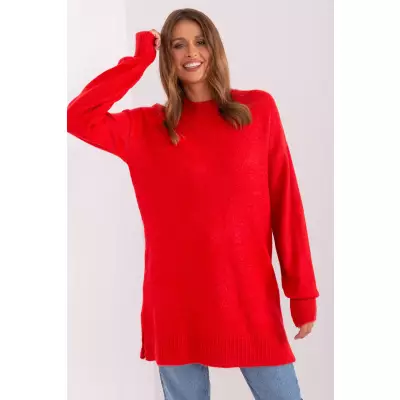 Sweter Damski Model TO-SW-1310.00P Red - Factory Price