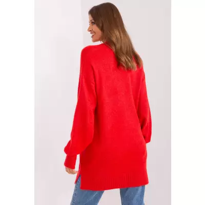 Sweter Damski Model TO-SW-1310.00P Red - Factory Price