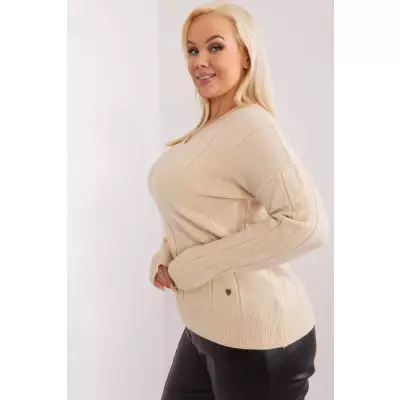 Sweter Damski Model PM-SW-PM688.64 Light Beige - Factory Price