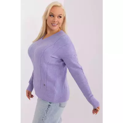 Sweter Damski Model PM-SW-PM688.64 Light Violet - Factory Price