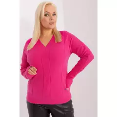 Sweter Damski Model PM-SW-PM688.64 Dark Pink - Factory Price